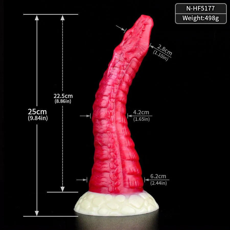 Zoe Silicone Dragon Dildo