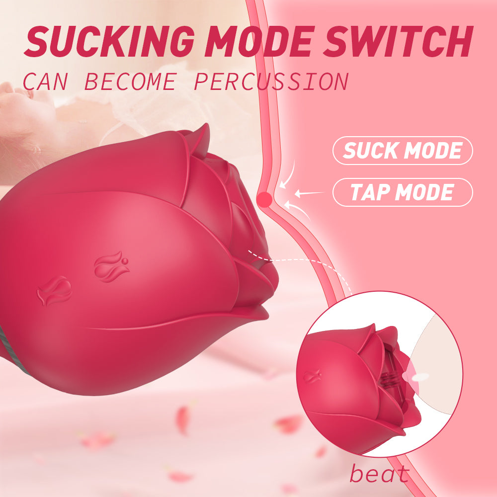 ANESIDORA Rose Sex Toy with Removable Suction Cup